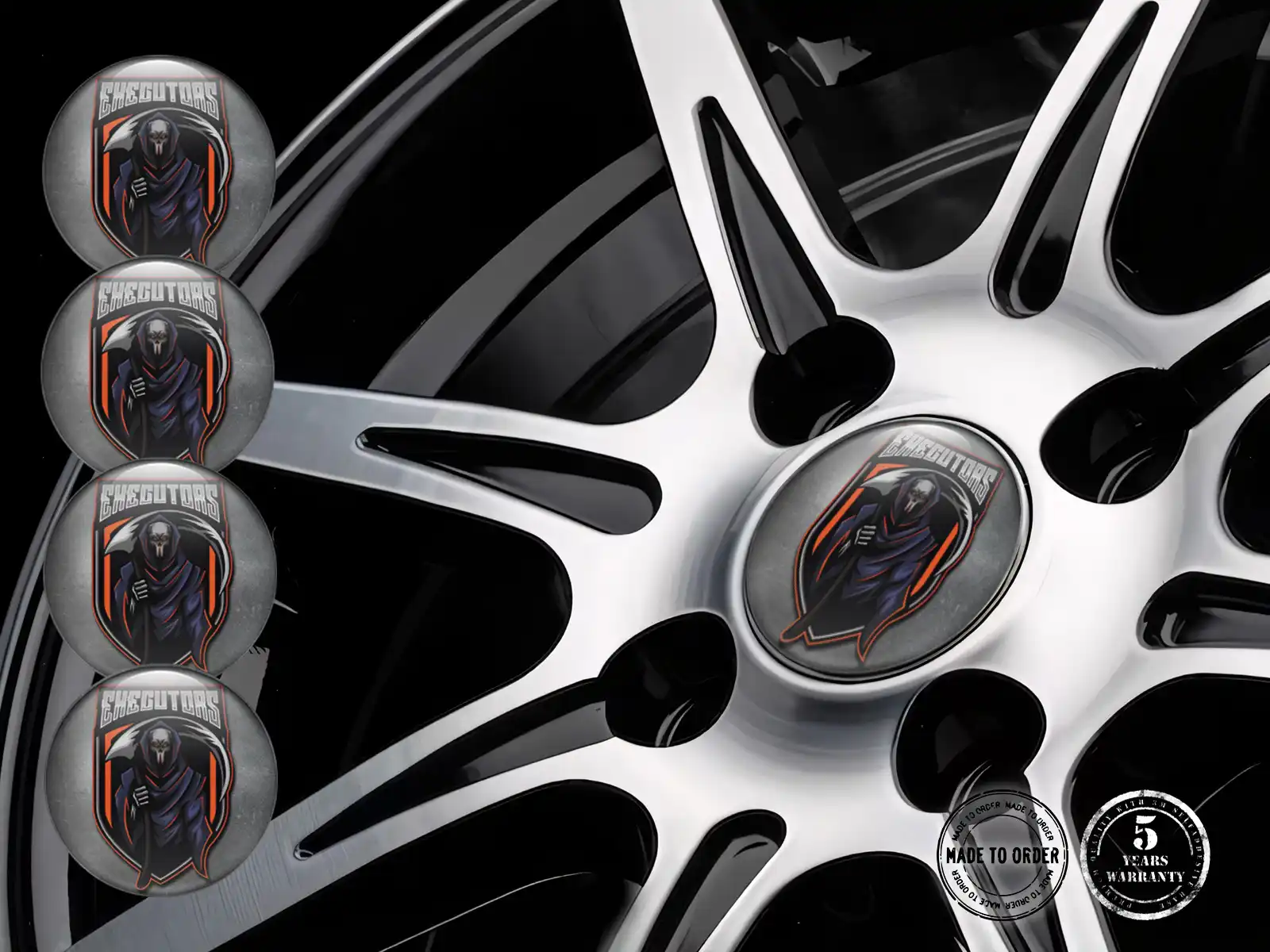 Rim Stickers Custom Brand Drift Prism X